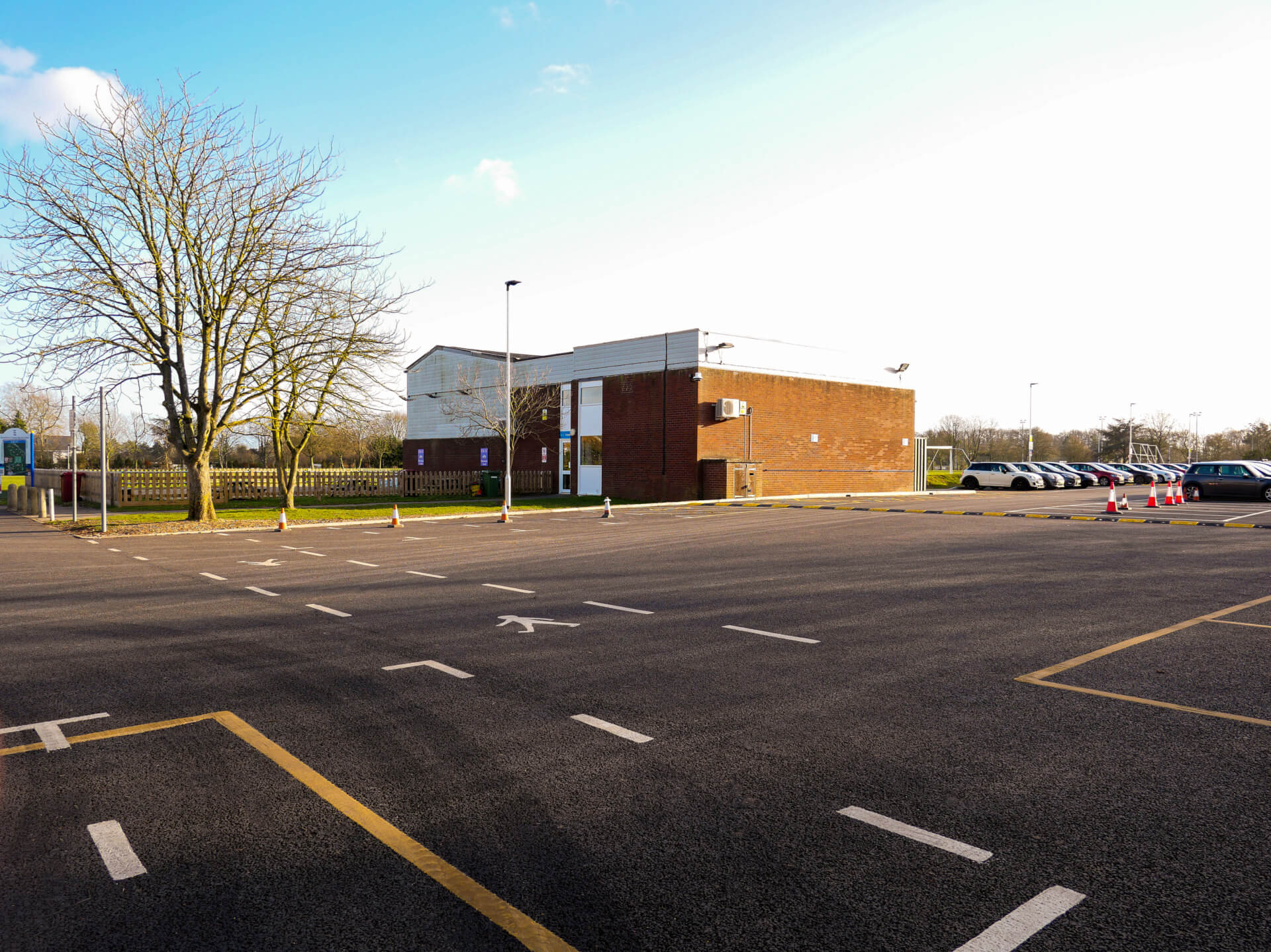 Reading Bluecoat School car park