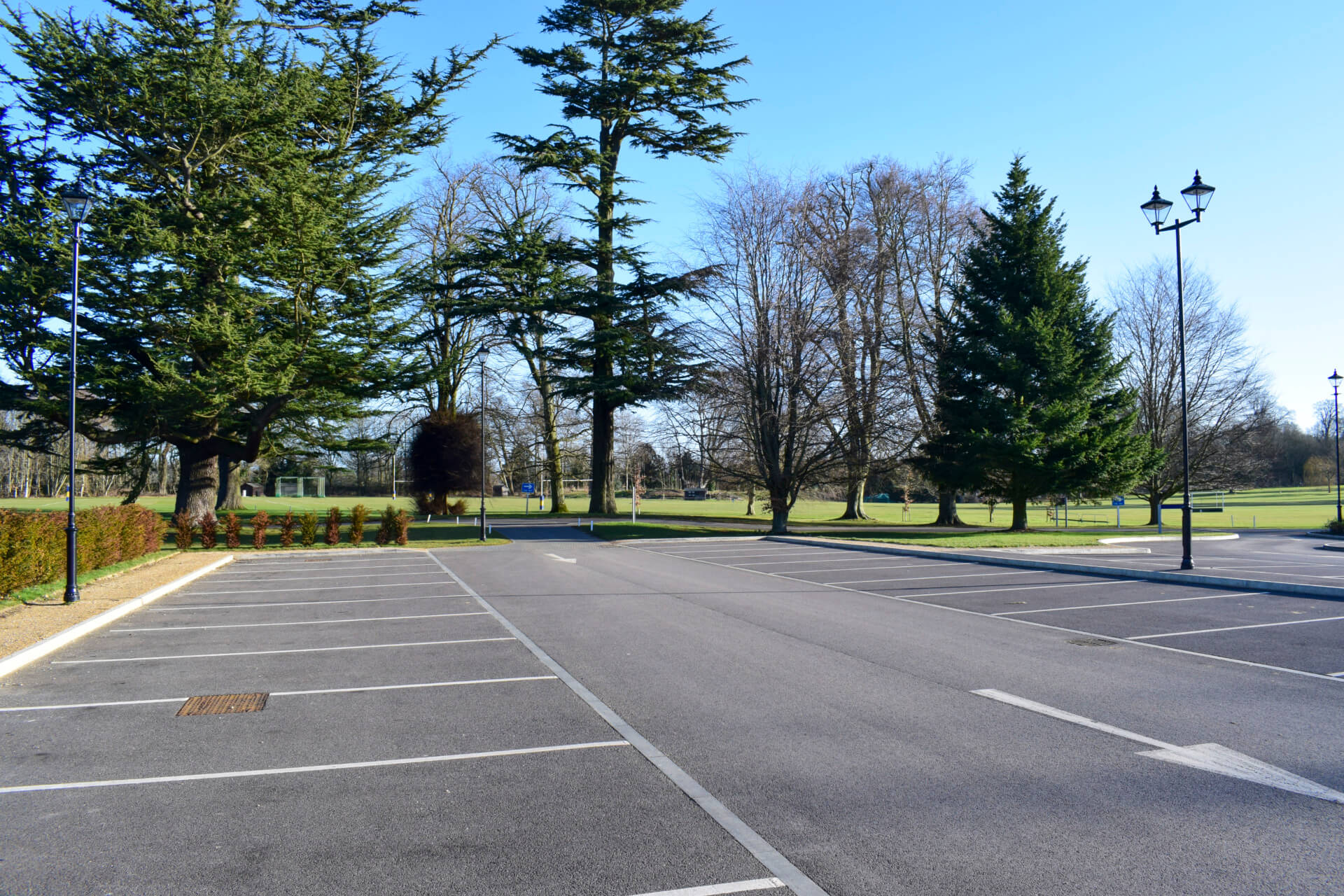 Farleigh School complete car park