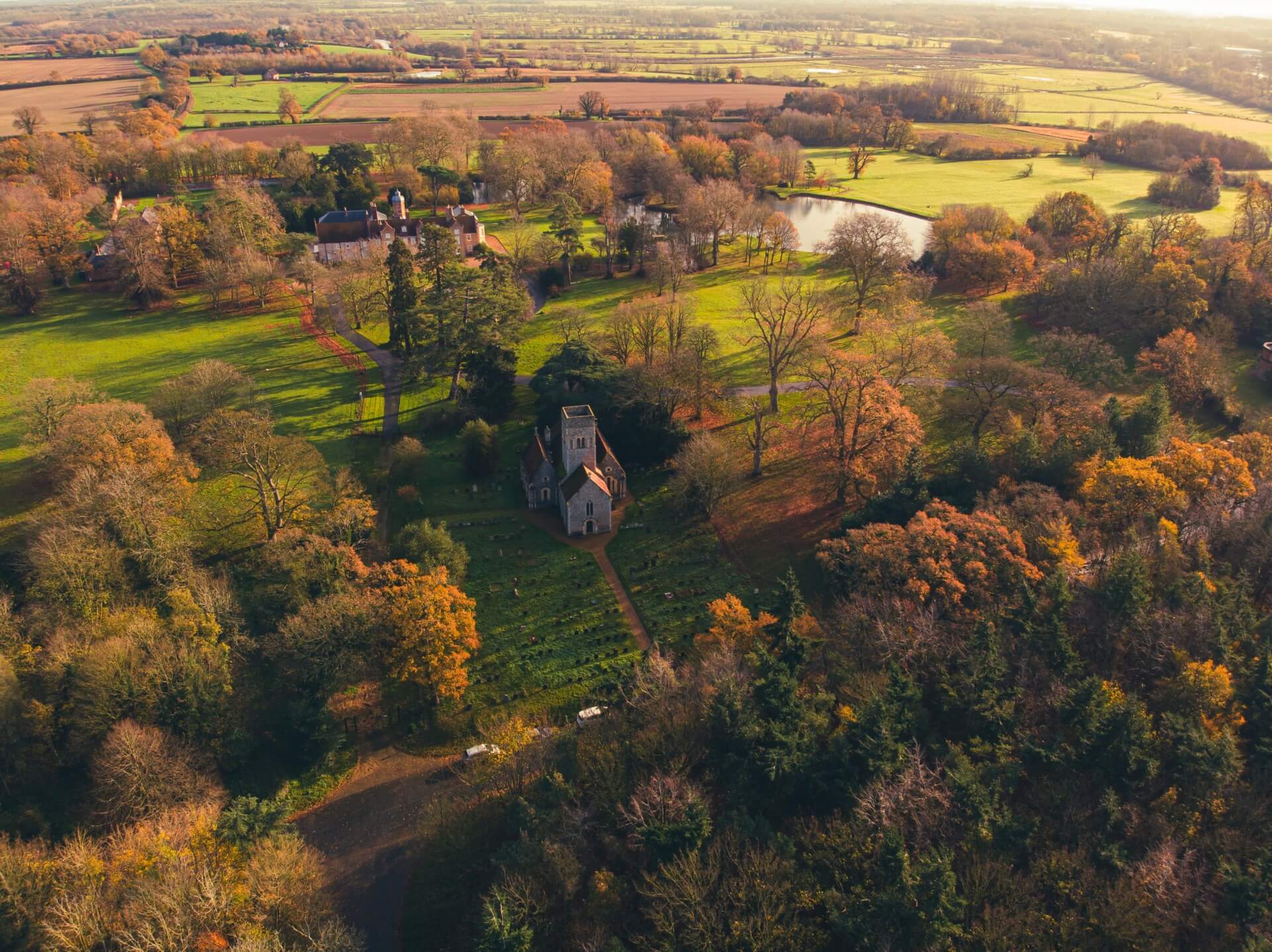 Estate home in England